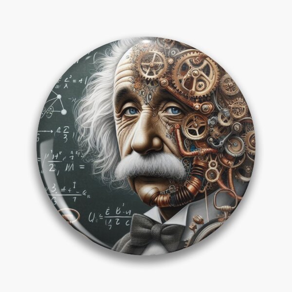 Item preview, Albert Einstein Steampunk  designed and sold by sevenmountains.