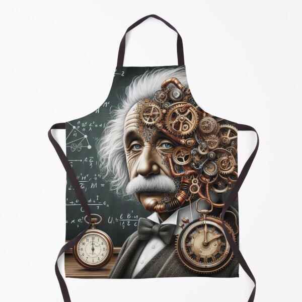 Item preview, Albert Einstein Steampunk designed and sold by sevenmountains.