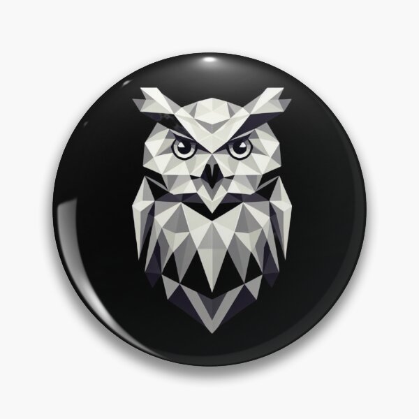 Item preview,  Geometric Owl designed and sold by MusesWhispers.
