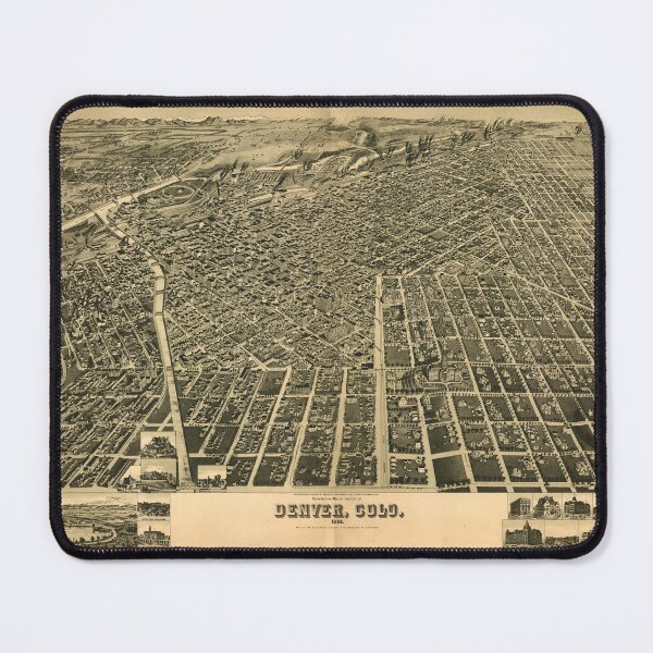 Item preview, Denver, Colorado (1889) designed and sold by allhistory.