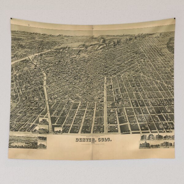 Item preview, Denver, Colorado (1889) designed and sold by allhistory.