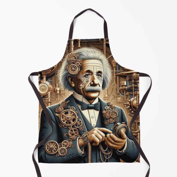 Item preview, Albert Einstein Steampunk designed and sold by sevenmountains.