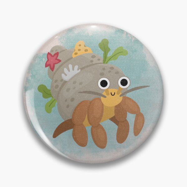 Item preview, Even Baddies Get Saddies Marine Hermit Crab  designed and sold by CrystalWillette.
