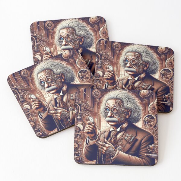 Item preview, Albert Einstein Steampunk  designed and sold by sevenmountains.
