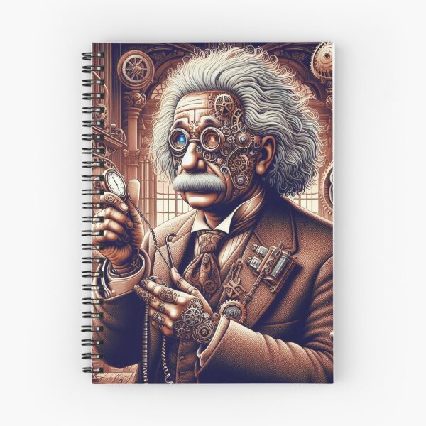 Item preview, Albert Einstein Steampunk  designed and sold by sevenmountains.