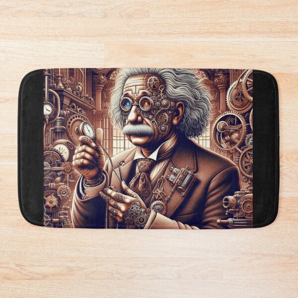 Item preview, Albert Einstein Steampunk  designed and sold by sevenmountains.