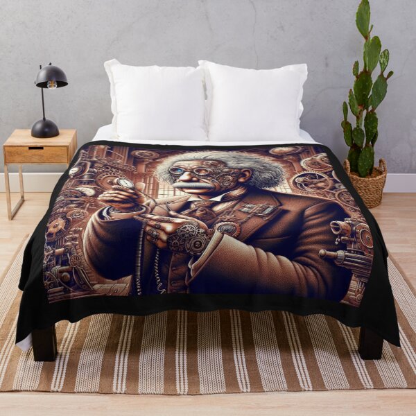 Item preview, Albert Einstein Steampunk  designed and sold by sevenmountains.