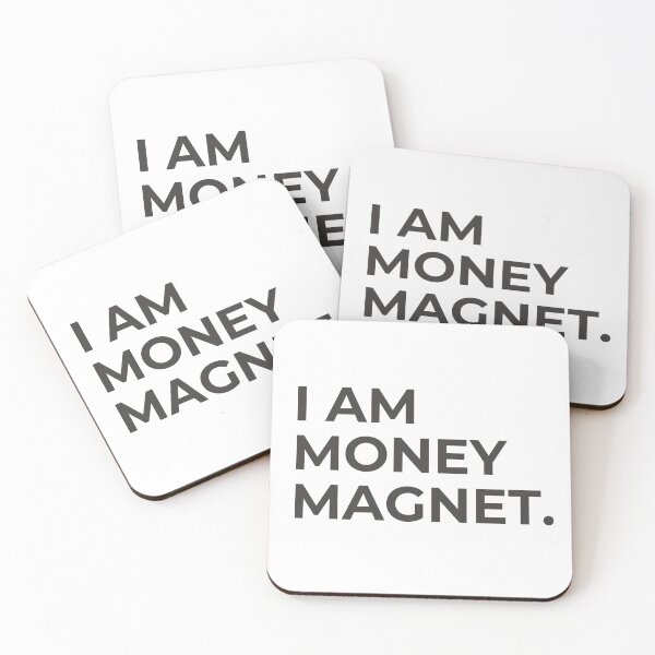 Item preview, I am money magnet money affirmations wealth universe manifest designed and sold by SoulfulT.