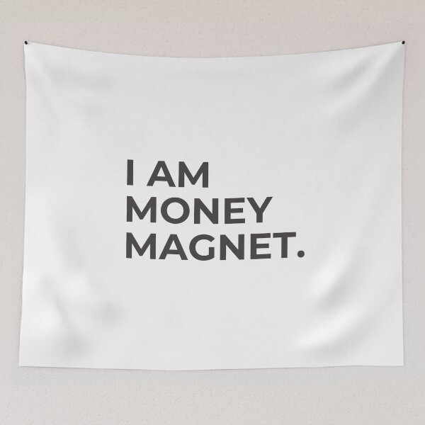 Item preview, I am money magnet money affirmations wealth universe manifest designed and sold by SoulfulT.