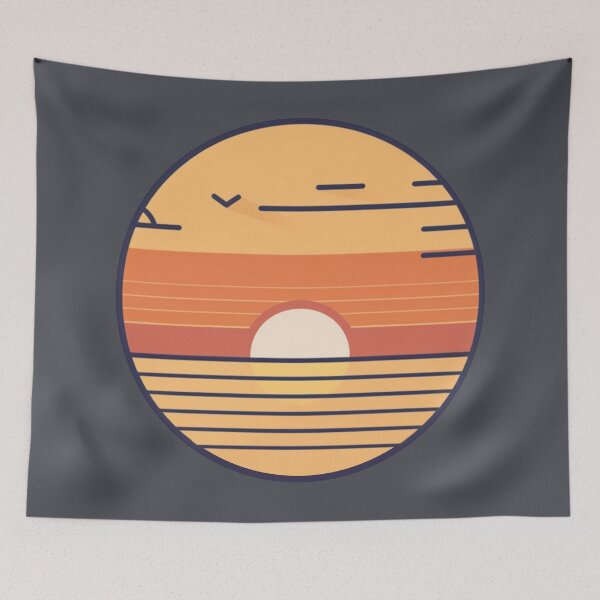 Item preview, Ocean Sunset Icon Art designed and sold by SociallyRemoved.