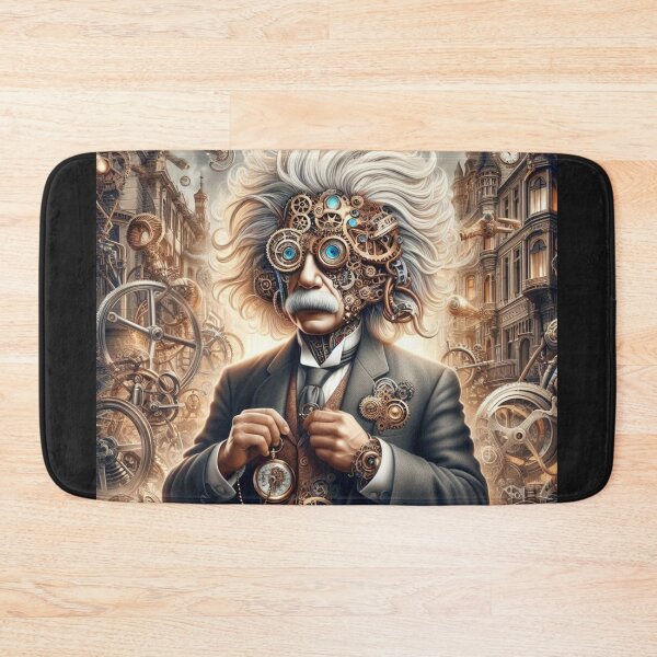 Item preview, Albert Einstein Steampunk  designed and sold by sevenmountains.
