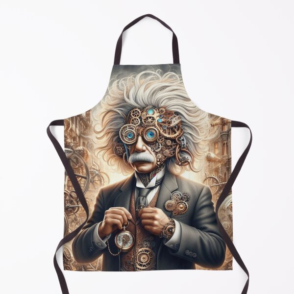 Item preview, Albert Einstein Steampunk designed and sold by sevenmountains.