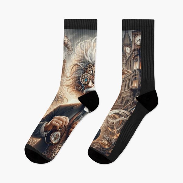 Item preview, Albert Einstein Steampunk  designed and sold by sevenmountains.