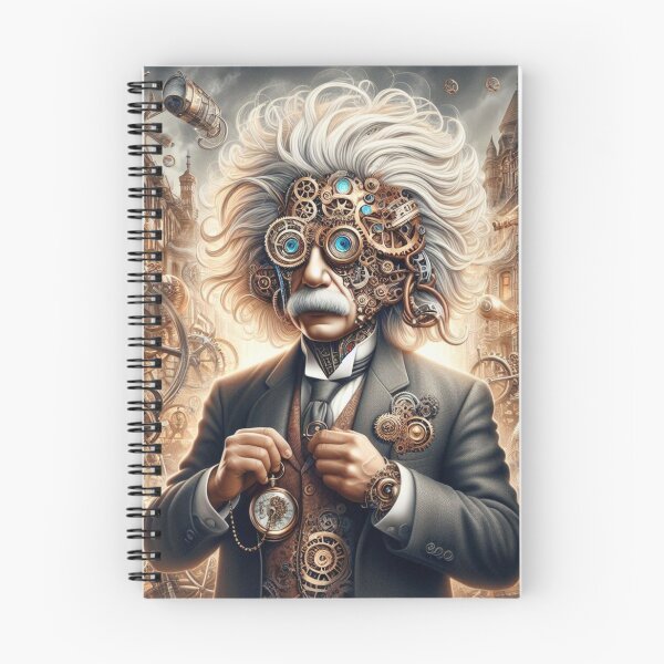 Item preview, Albert Einstein Steampunk  designed and sold by sevenmountains.