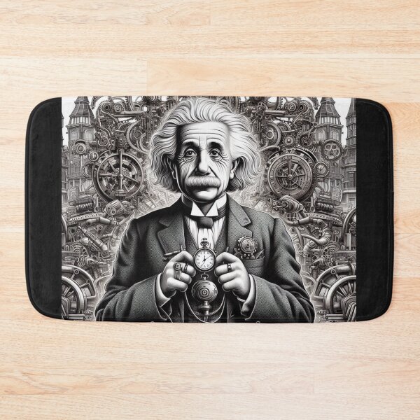 Item preview, Albert Einstein Steampunk  designed and sold by sevenmountains.