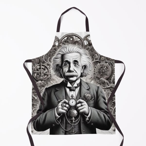 Item preview, Albert Einstein Steampunk designed and sold by sevenmountains.