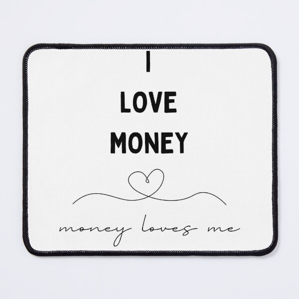 Item preview, I love money, money loves me affirmations wealth universe manifest designed and sold by SoulfulT.