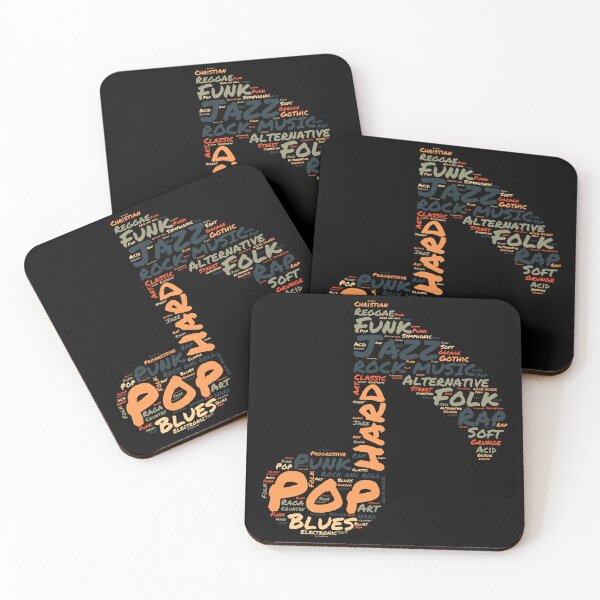 Item preview, Rock Music Genres designed and sold by Dominic-Design.