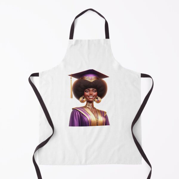 Item preview, Graduation Highschool Afro Woman, Graduating Girl, Highschool Graduate, College Senior, Black Girl Graduating. designed and sold by gabrielakrall.