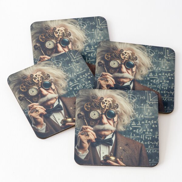 Item preview, Albert Einstein Steampunk  designed and sold by sevenmountains.