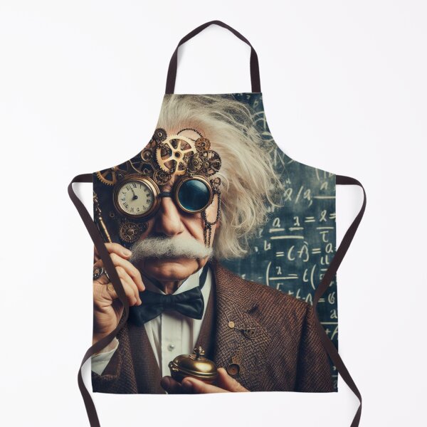Item preview, Albert Einstein Steampunk designed and sold by sevenmountains.