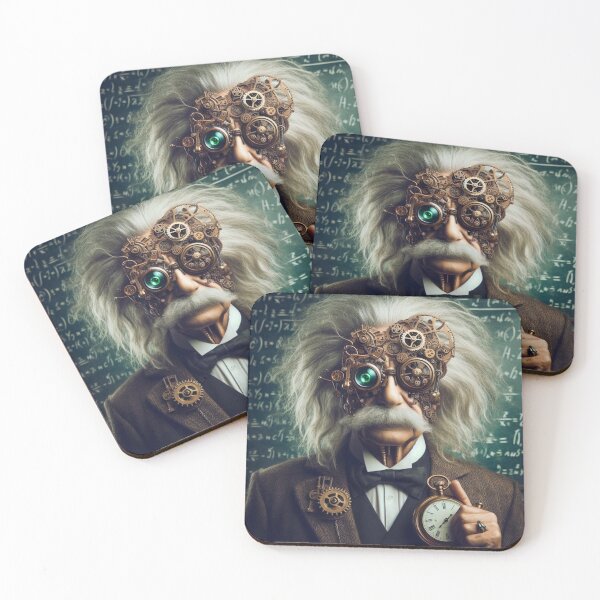 Item preview, Albert Einstein Steampunk  designed and sold by sevenmountains.