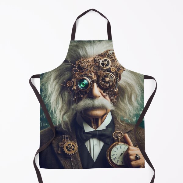 Item preview, Albert Einstein Steampunk designed and sold by sevenmountains.