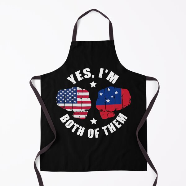 Item preview, Half American Half Samoan Flag Yes I'm Both Of Them designed and sold by OX-tright.