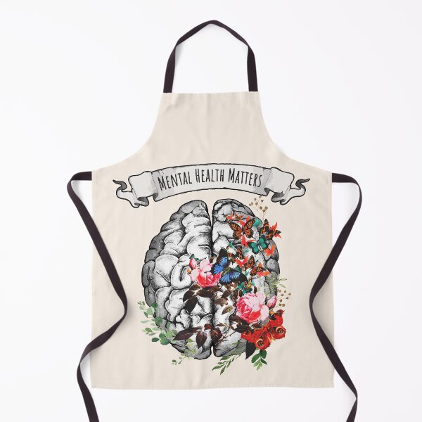 Item preview, Mental health, mental illness, brain, psychology, neuroscience, mental health matters designed and sold by Collagedream.