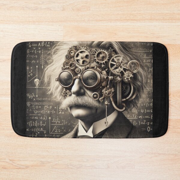 Item preview, Albert Einstein Steampunk  designed and sold by sevenmountains.