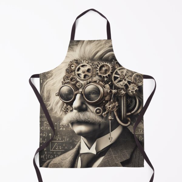 Item preview, Albert Einstein Steampunk designed and sold by sevenmountains.