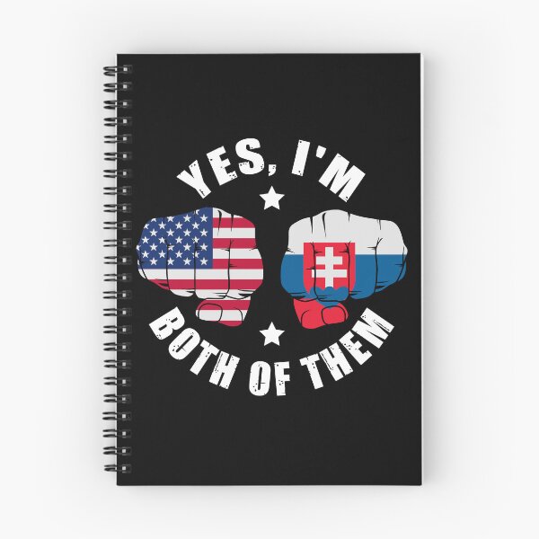 Item preview, Half American Half Slovak Flag Yes I'm Both Of Them designed and sold by OX-tright.