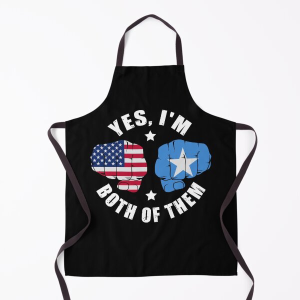 Item preview, Half American Half Somali Flag Yes I'm Both Of Them designed and sold by OX-tright.