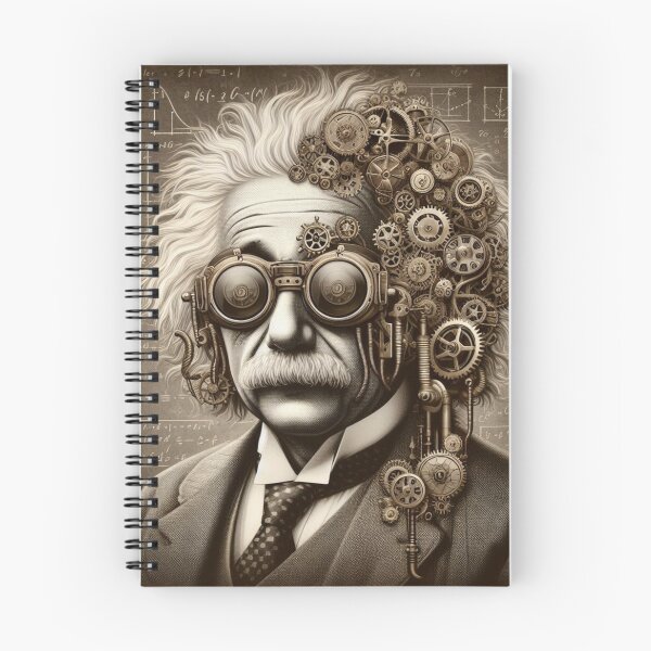 Item preview,  Albert Einstein Steampunk  designed and sold by sevenmountains.