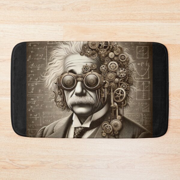 Item preview,  Albert Einstein Steampunk  designed and sold by sevenmountains.