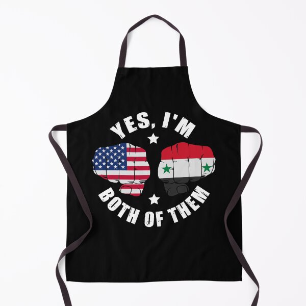 Item preview, Half American Half Syrian Flag Yes I'm Both Of Them designed and sold by OX-tright.