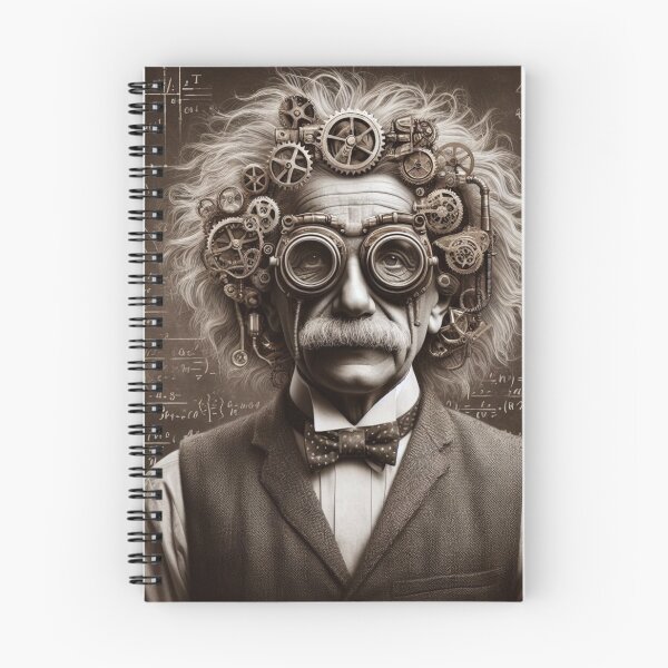 Item preview, Albert Einstein Steampunk  designed and sold by sevenmountains.