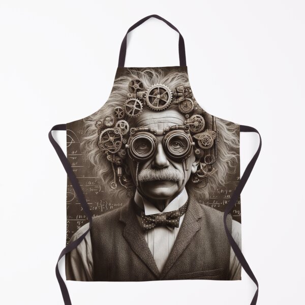 Item preview, Albert Einstein Steampunk designed and sold by sevenmountains.