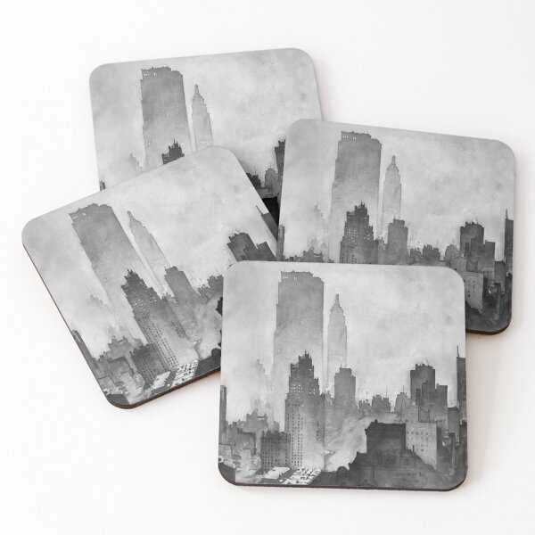 Item preview, Mystical city skyline designed and sold by Made-by-Gus.