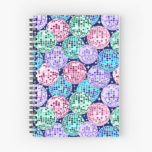 Item preview, Vibrant Colorful Disco Balls Mirroring the Electric Energy of a Bustling Dance Floor designed and sold by NancyDzines.