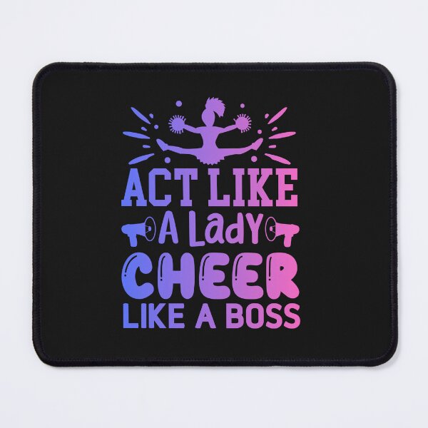 Item preview, Colorful Cheer Like A Boss designed and sold by AlienOccupation.
