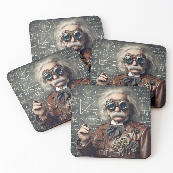 Item preview, Albert Einstein Steampunk  designed and sold by sevenmountains.