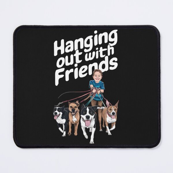 Item preview, Hanging Out With Friends - Boy and Dogs Adventure designed and sold by IlikeStyle.