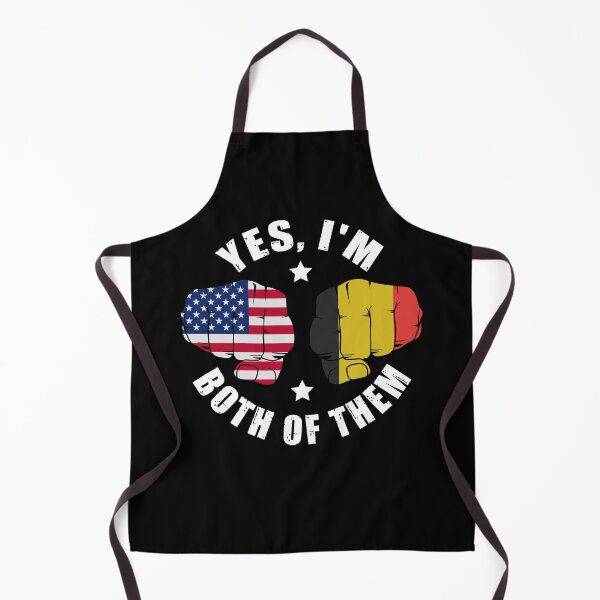 Item preview, Half American Half Belgian Flag Yes I'm Both Of Them designed and sold by OX-tright.