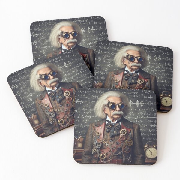 Item preview, Albert Einstein Steampunk  designed and sold by sevenmountains.