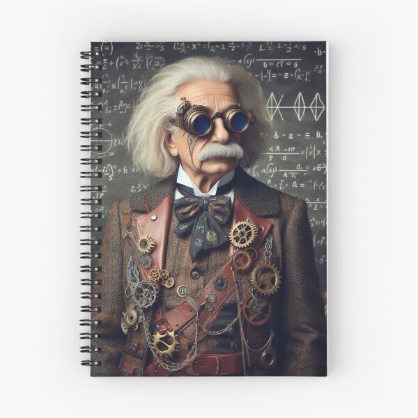 Item preview, Albert Einstein Steampunk  designed and sold by sevenmountains.