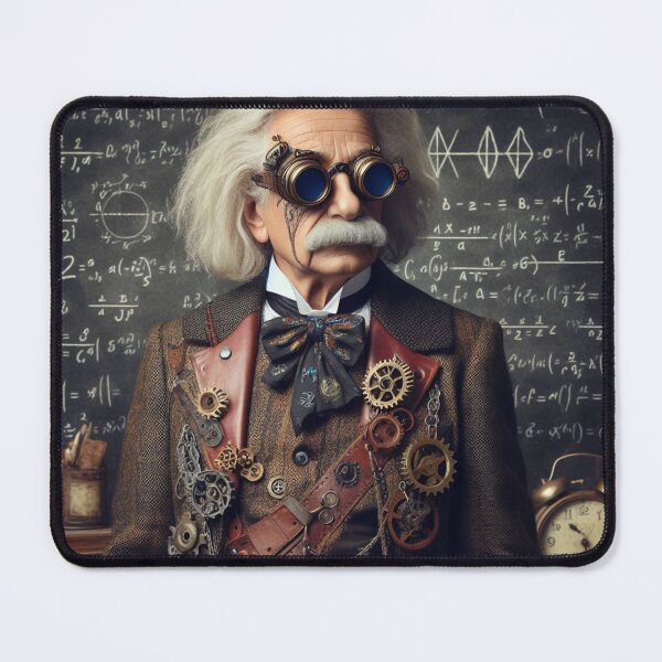 Item preview, Albert Einstein Steampunk designed and sold by sevenmountains.