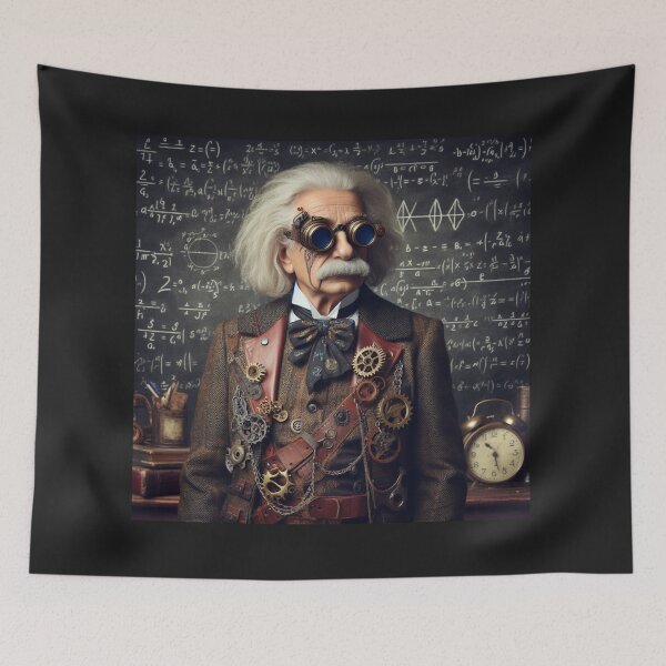 Item preview, Albert Einstein Steampunk  designed and sold by sevenmountains.