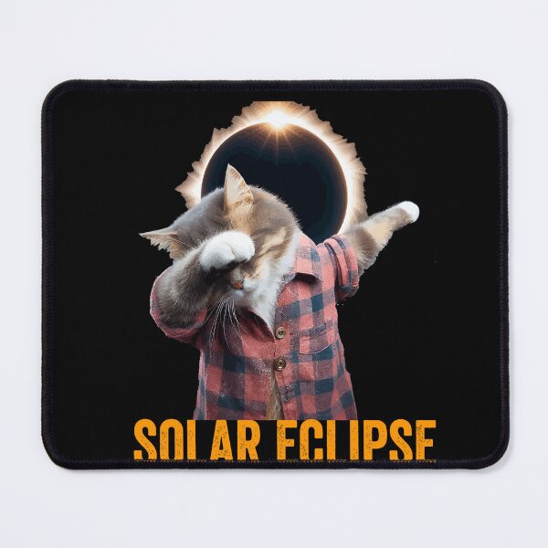 Item preview, View Totality April Astronomy Cat Lover Solar Eclipse designed and sold by BOUCHERIT amine.