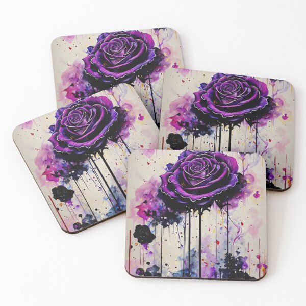 Item preview, Purple Rose in Painting Box designed and sold by PixelCraftDSG.